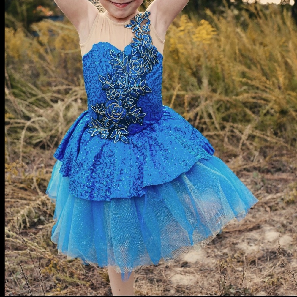 Sparkling Jewels 3 pc leotard tutu set